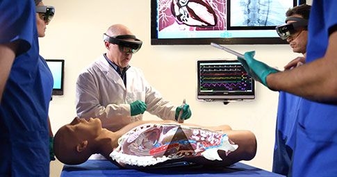 CAE VimedixAR com HoloLens