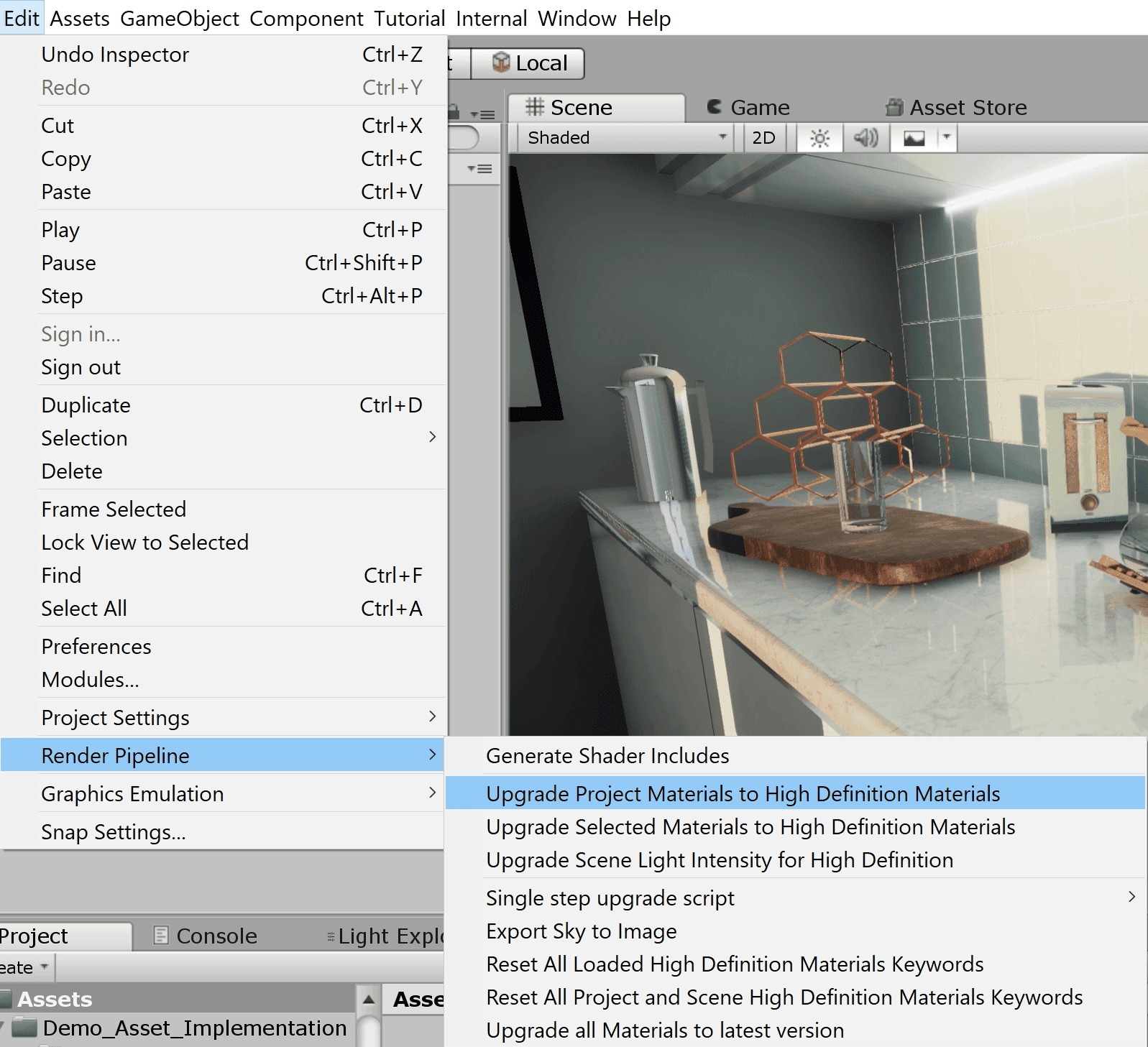 The High Definition Render Pipeline: Getting started guide for artists