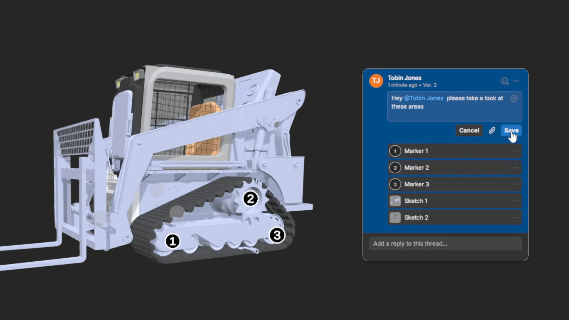 簡単にコメントして反復処理