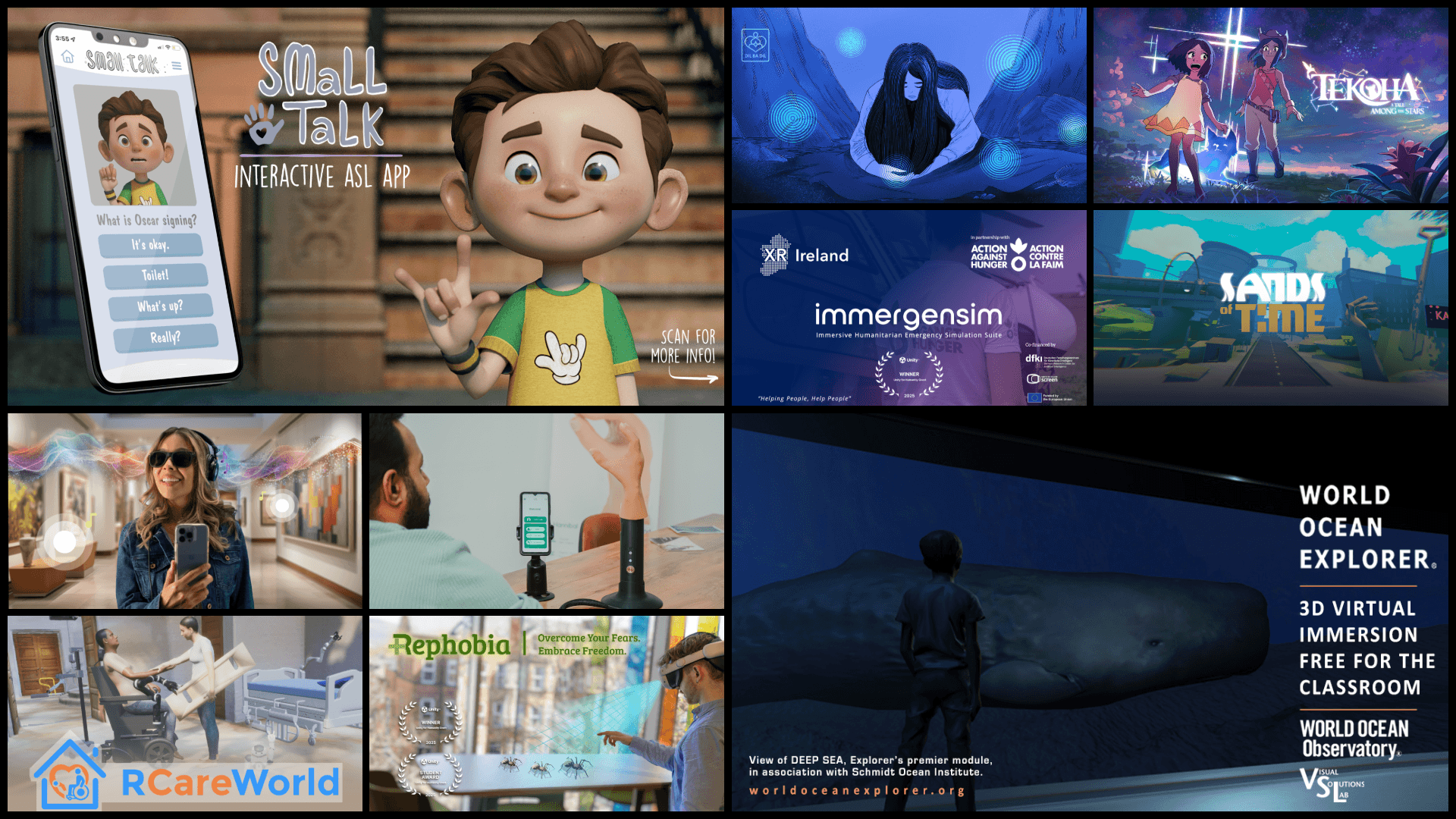 Conoce a los ganadores de la subvención Unity for Humanity 2025