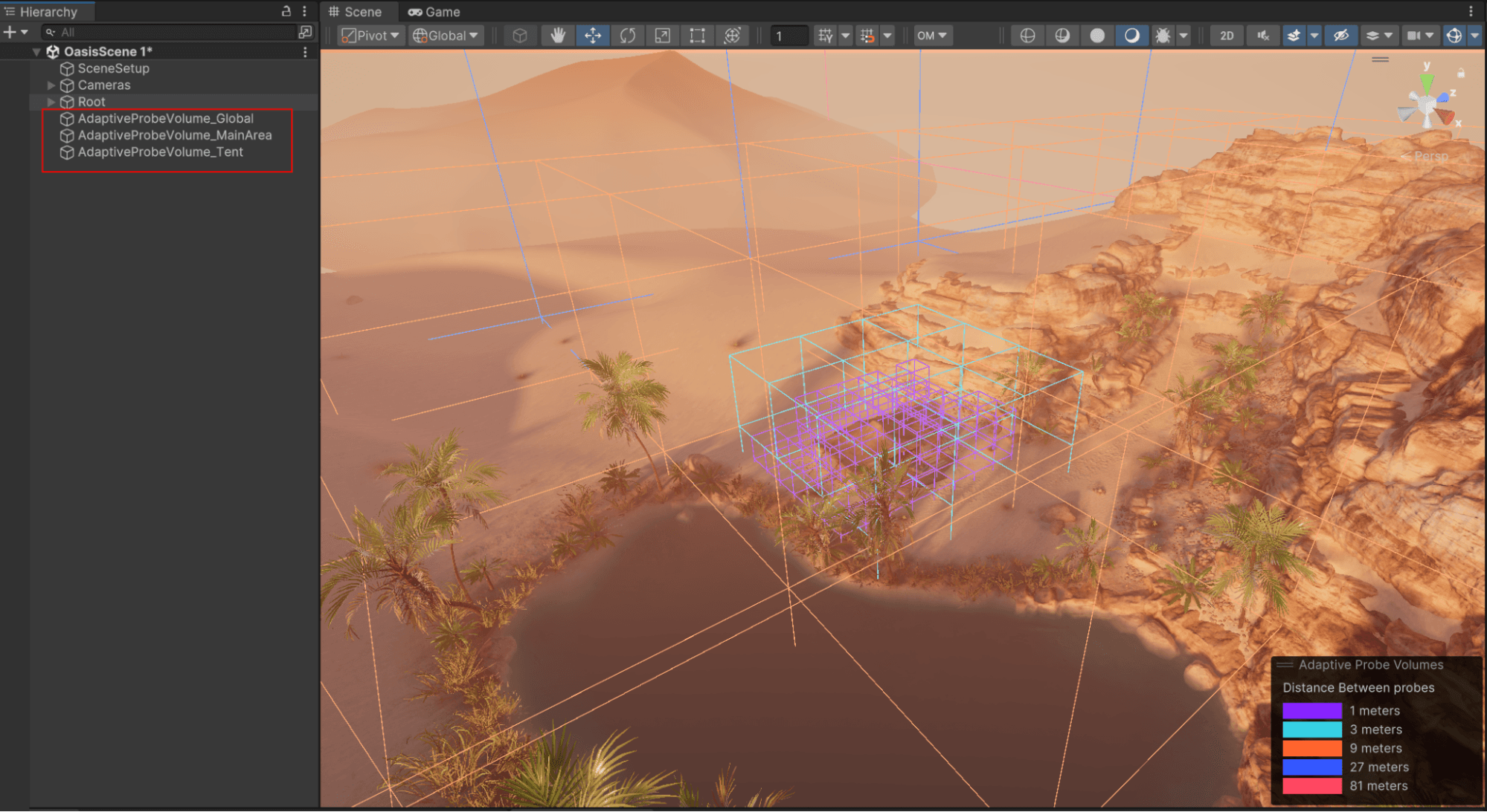 Having multiple APVs is helpful for having more control over the probe density in the level.