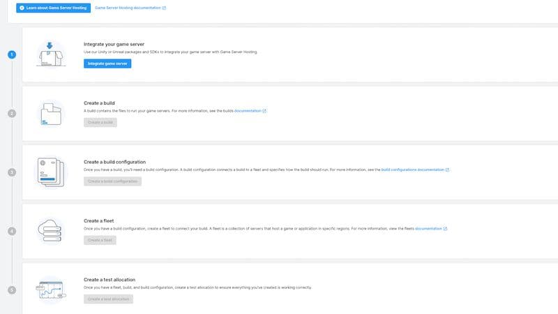 Simple self-service workflows to get up and running quickly