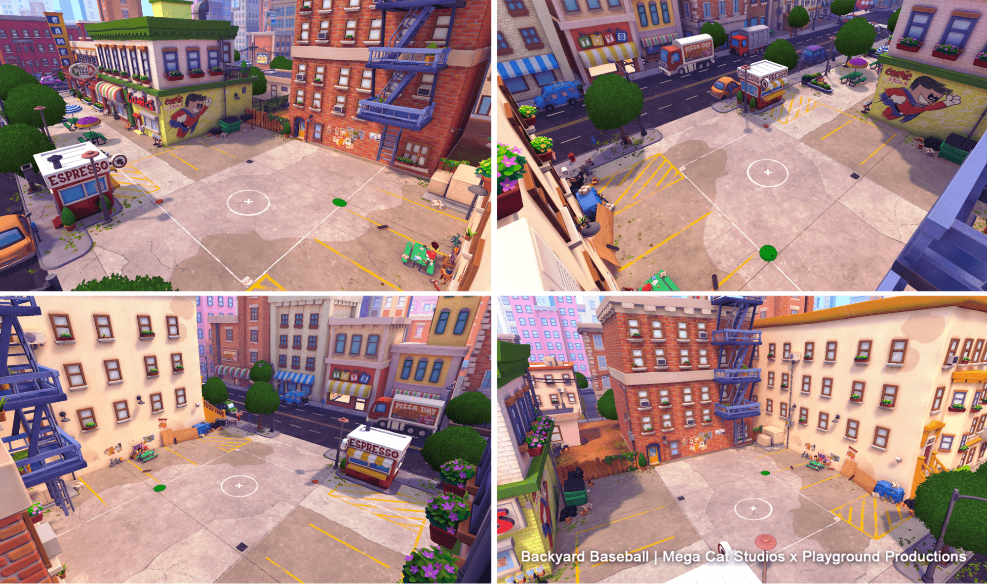 And more screenshots of the Cement Gardens from all directions