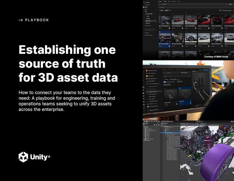 Unityプレイブック 3Dアセットデータの真実の一元化