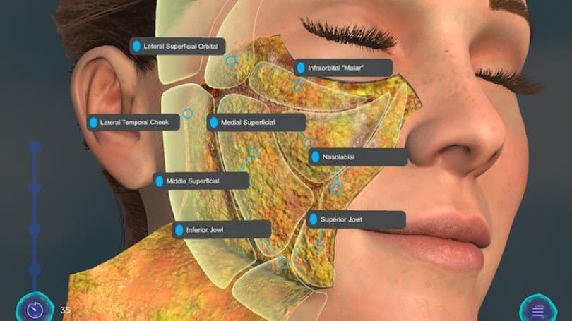 Galderma: Anatomietraining in großem Maßstab