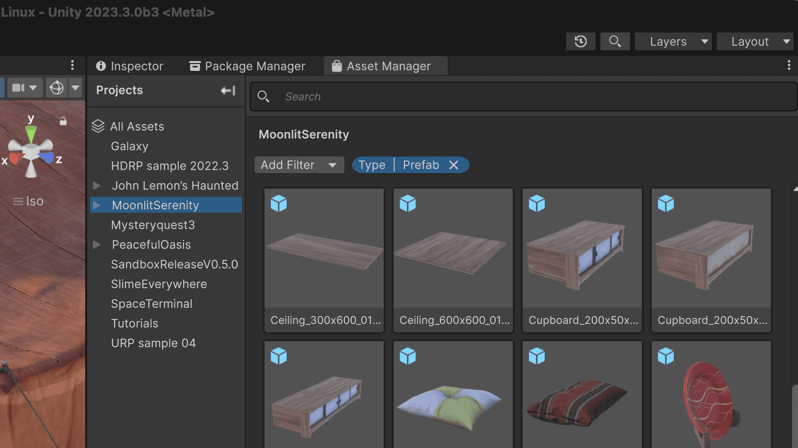 Các loại Unity Asset phổ biến