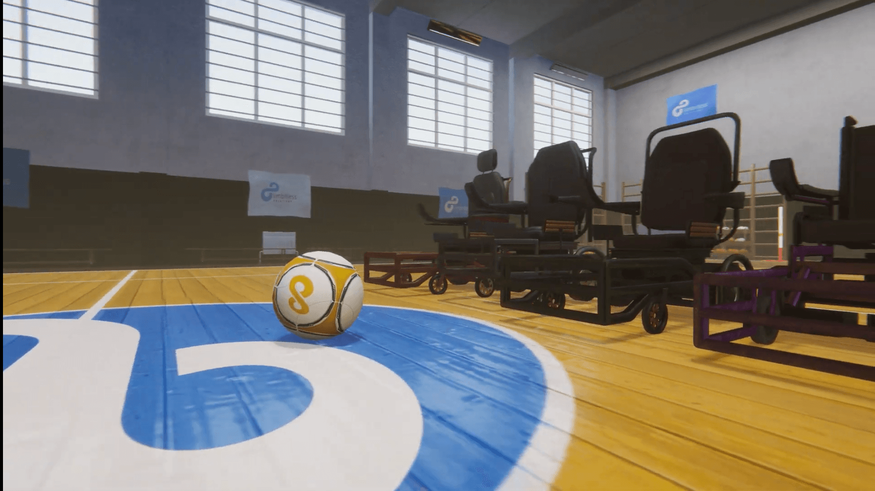 Facial powered play for wheelchair users with 3D technology adaptive