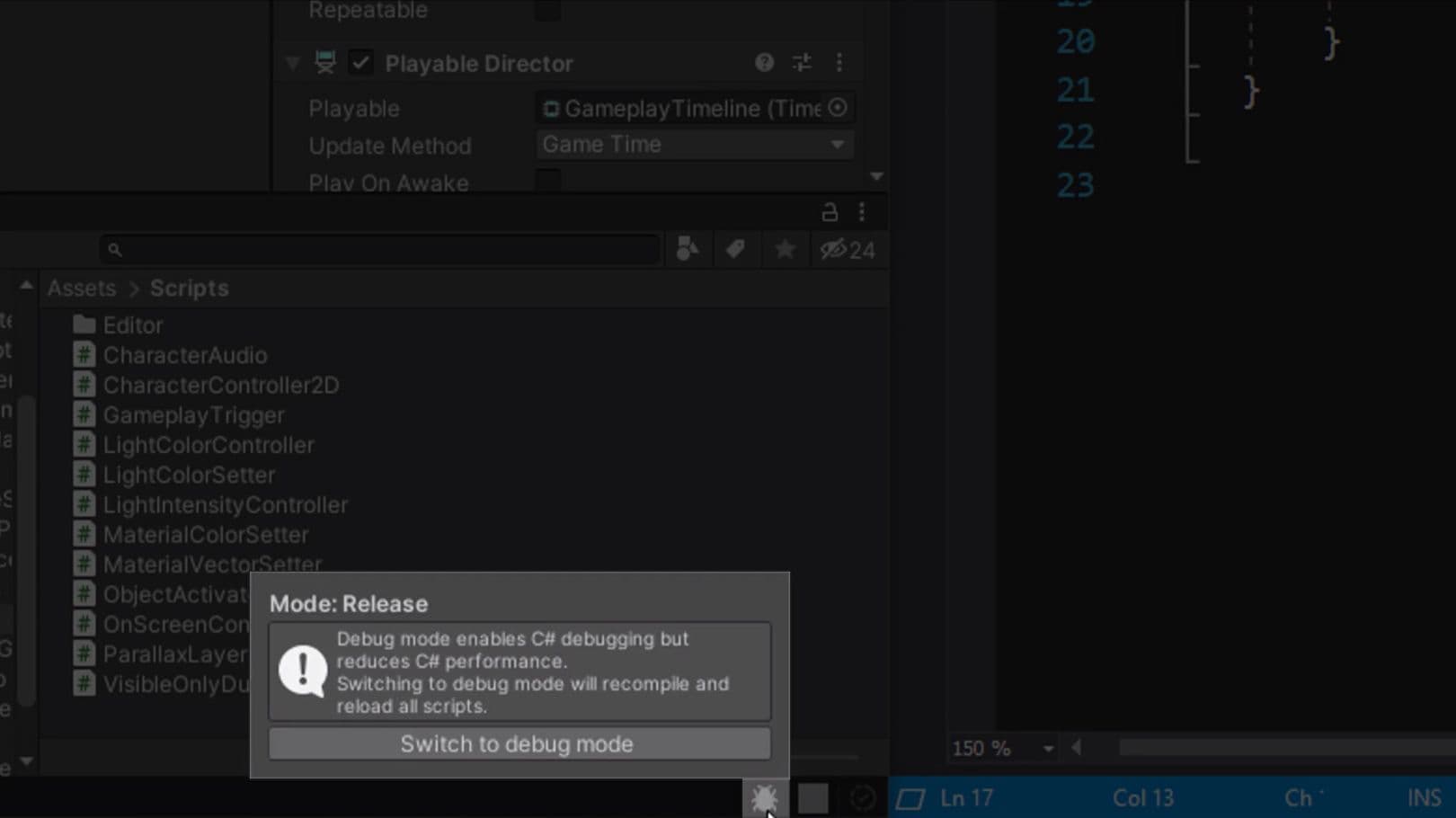 New C# debugging workflow