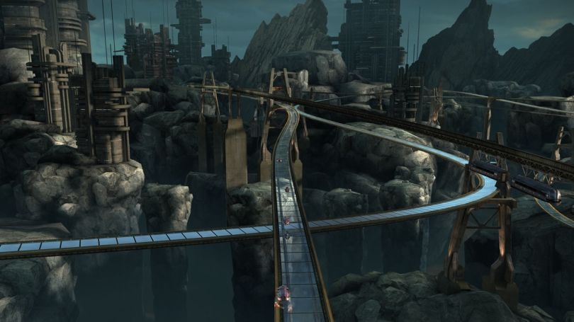 Chase — сцена с трассой