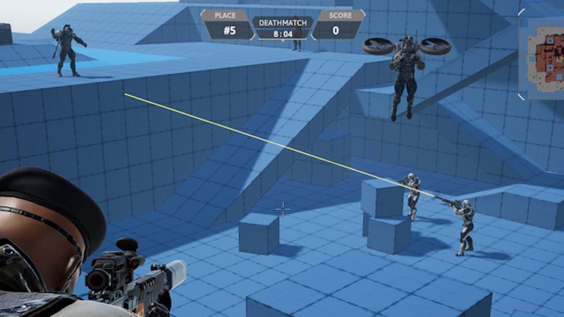 карта образца фотона