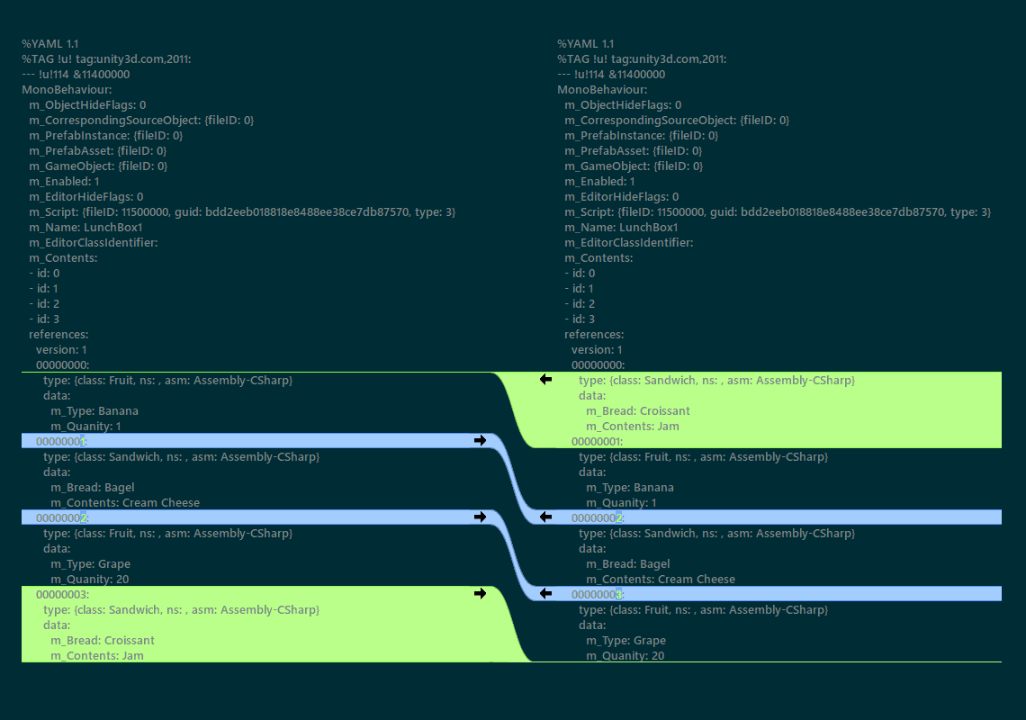 2020.3 array ordering in Unity
