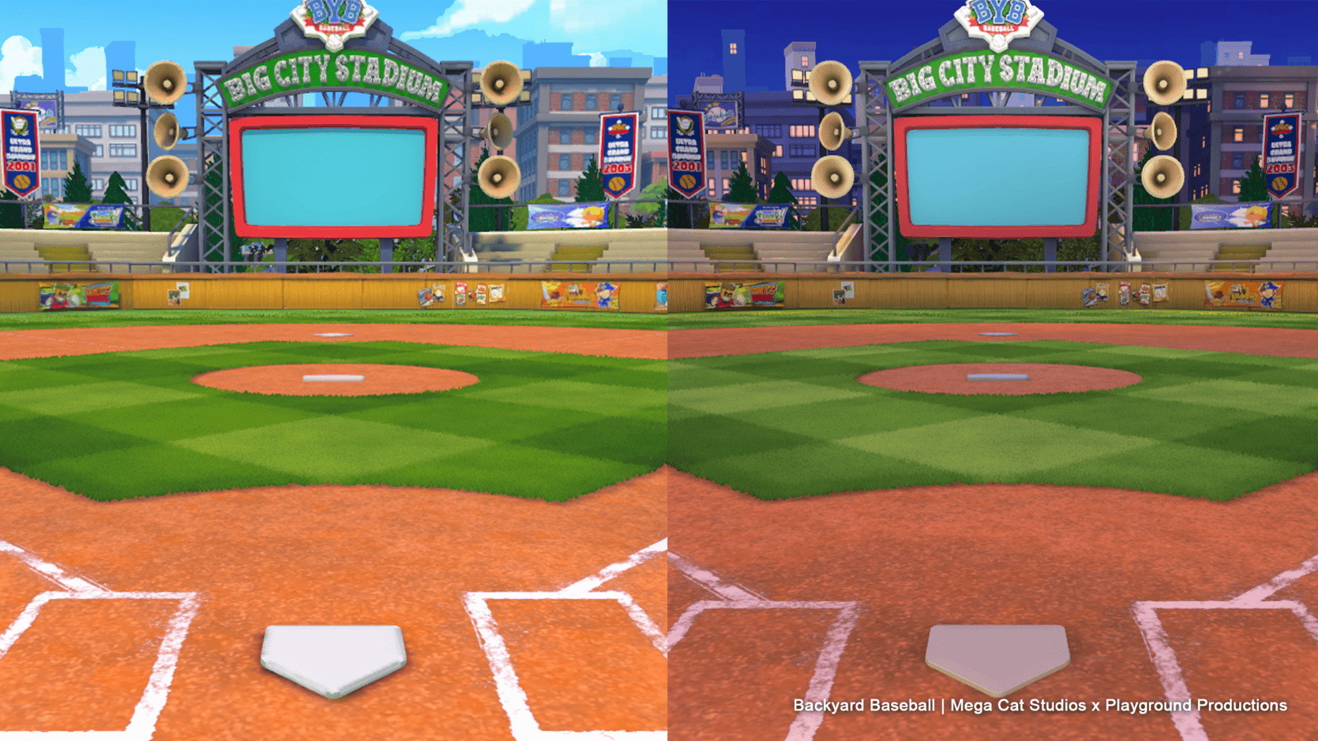 Environment from Backyard Baseball by Mega Cat Studios and Playground Productions