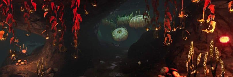 Scene from Subnautica