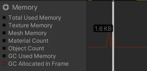 Cualquier aumento observado en la recolección de basura asignada en el marco te brinda información para investigar las asignaciones administradas.
