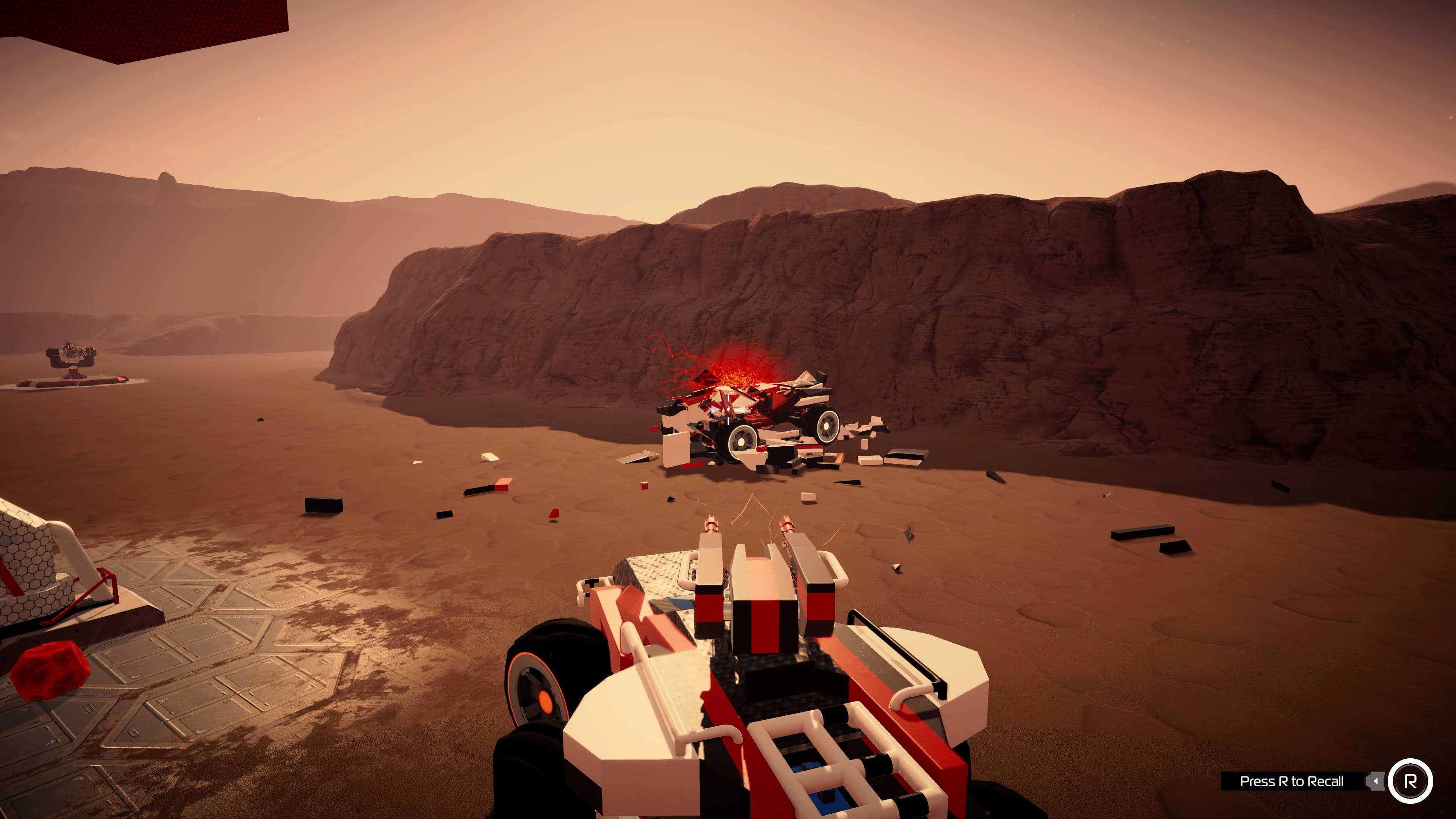 Physics in Robocraft 2 was fully processed on the server, which allows for dynamic, real-time physics, while maintaining performance for player versus player (PvP) combat.