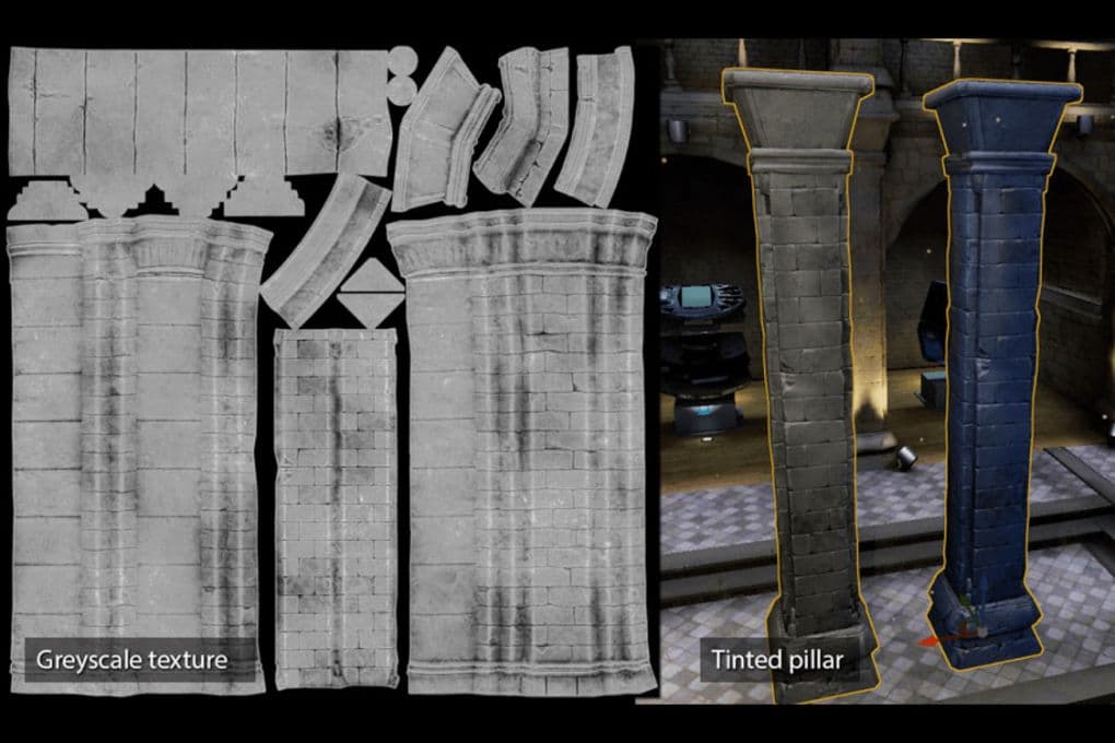 Tinted greyscale texture demo