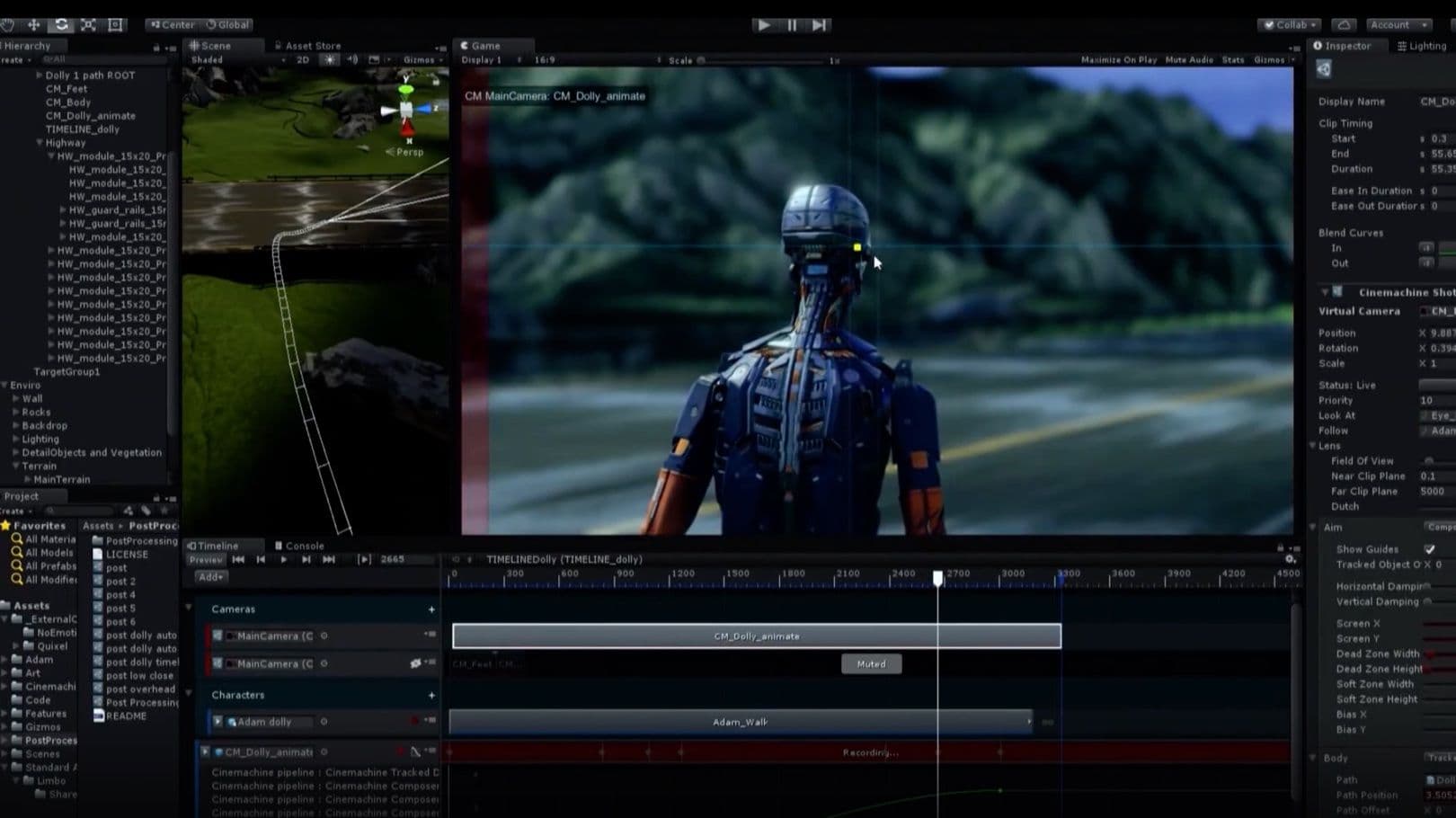 Cinemachine improvements