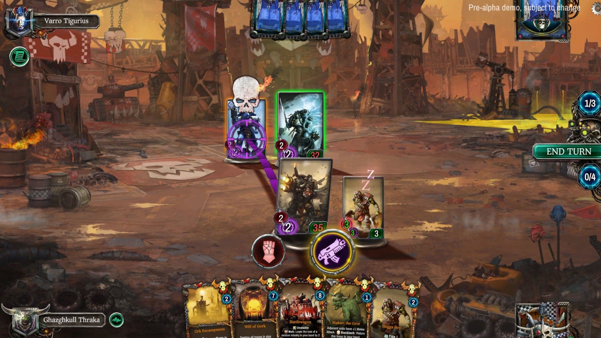 워해머 40000 게임 플레이