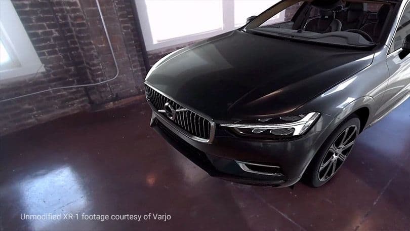 ショールームでの拡張現実の自動車