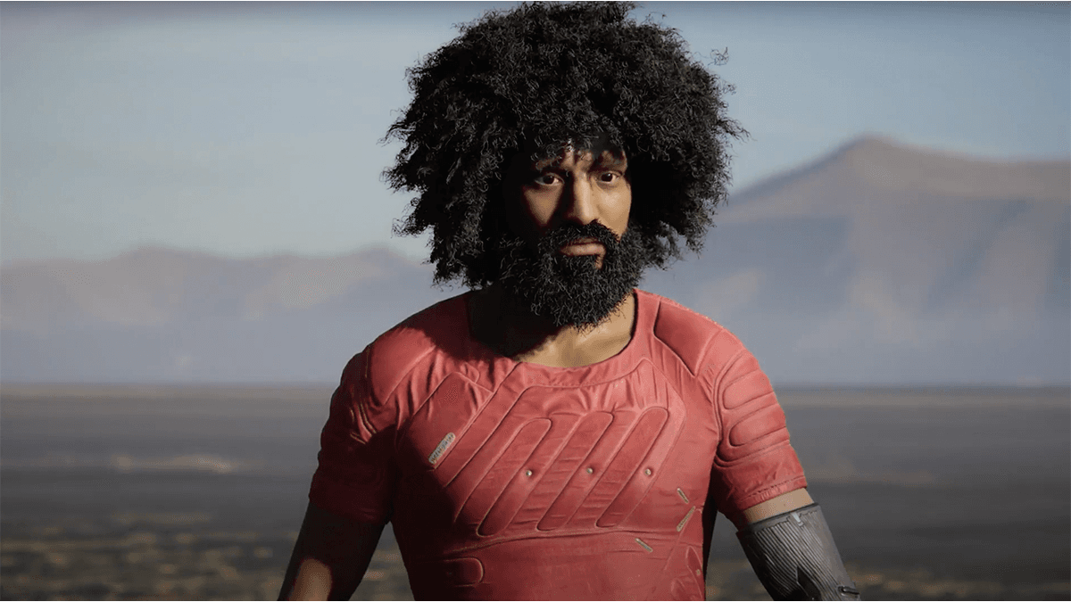 ヘア・シミュレーションのスチール・ショット