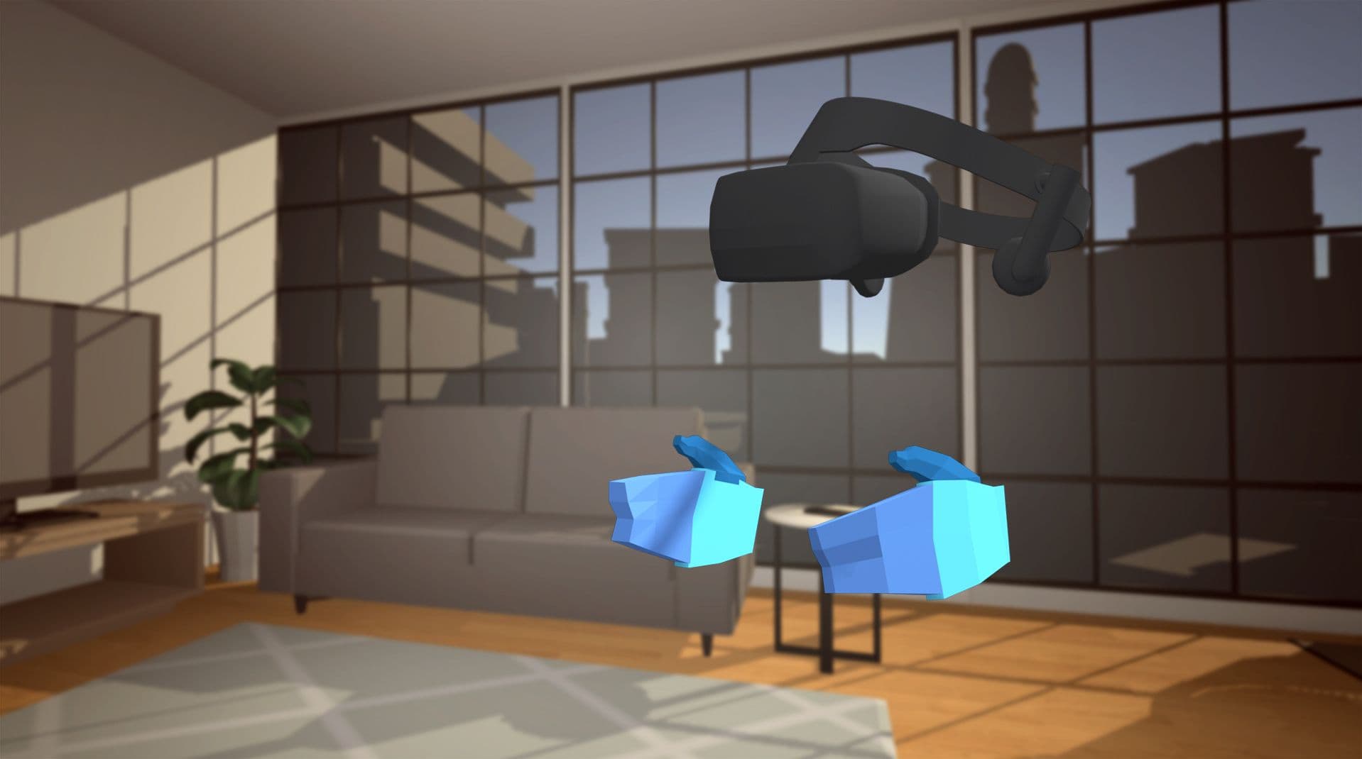 Репрезентативное изображение для курса Unity Learn "Создание с помощью VR".