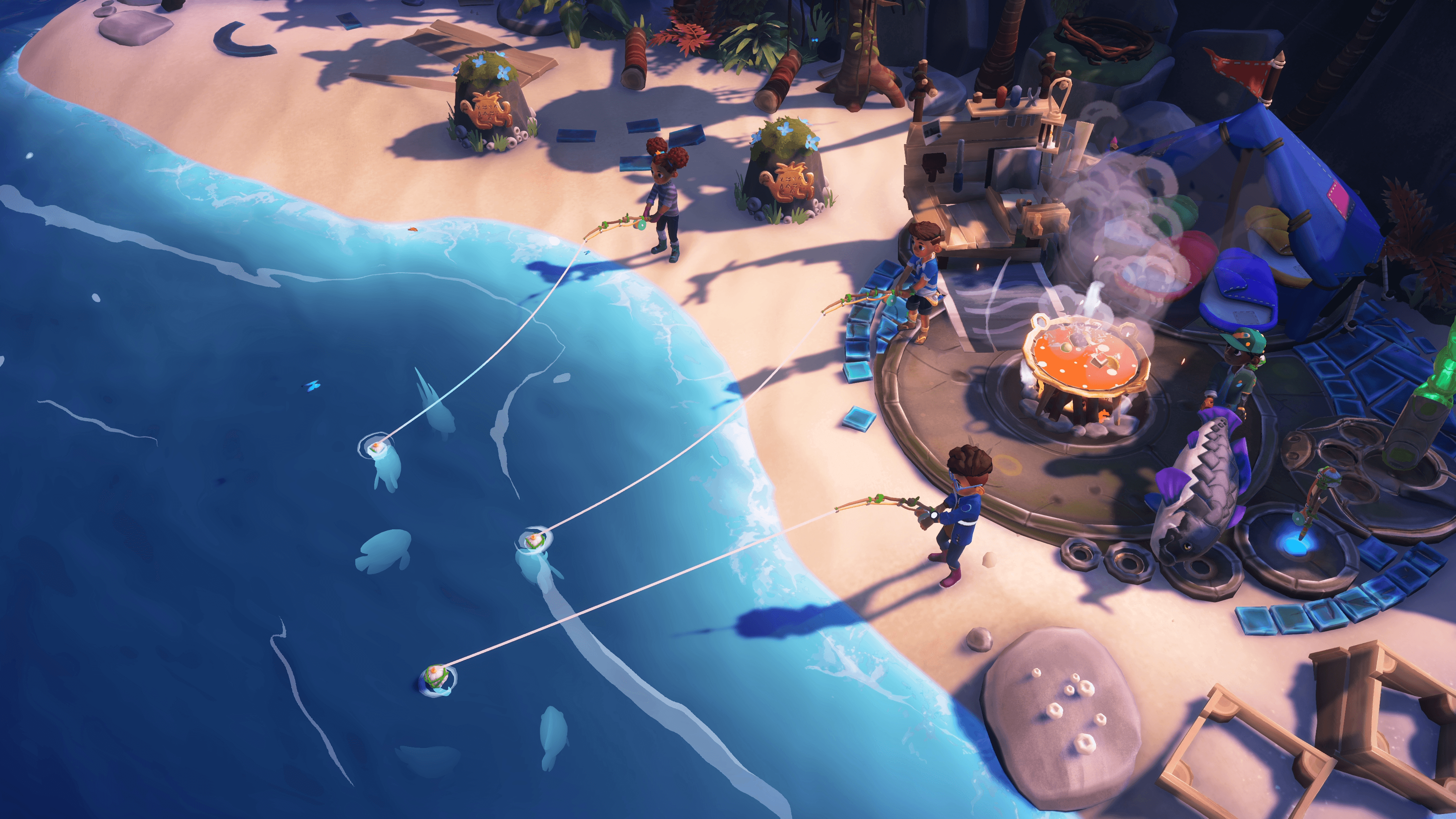 Gameplay in Survival Kids