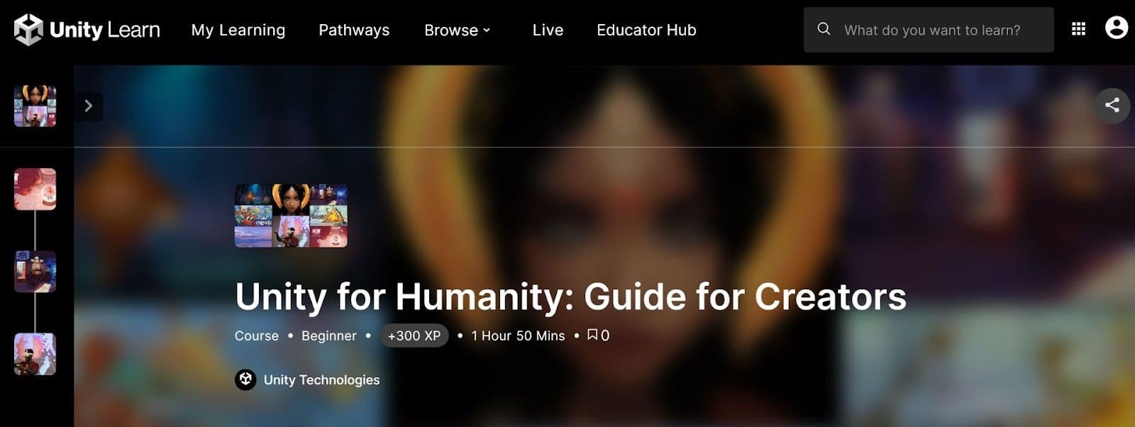Unity for Humanity: Guide for Creators