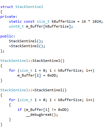 Debugging memory corruption: Who wrote ‘2’ into my stack?!