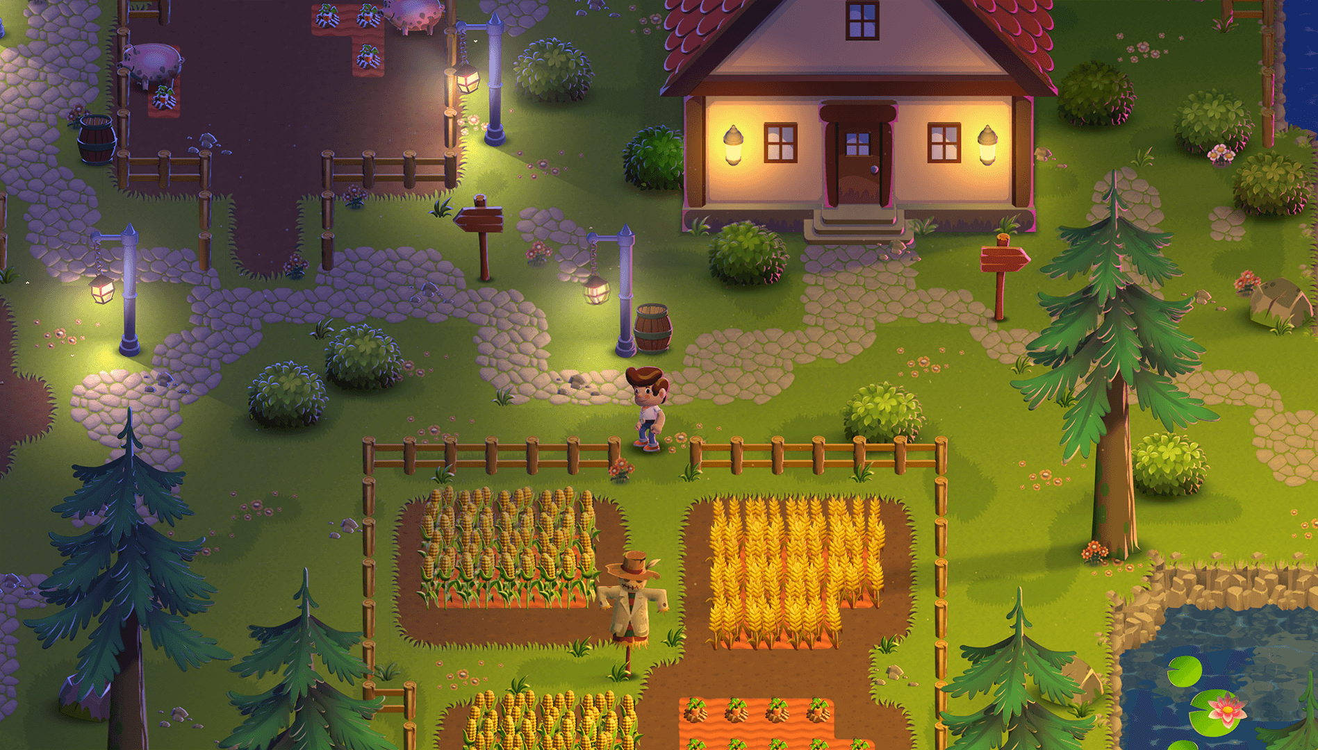 Happy Harvest - Projeto de exemplo 2D