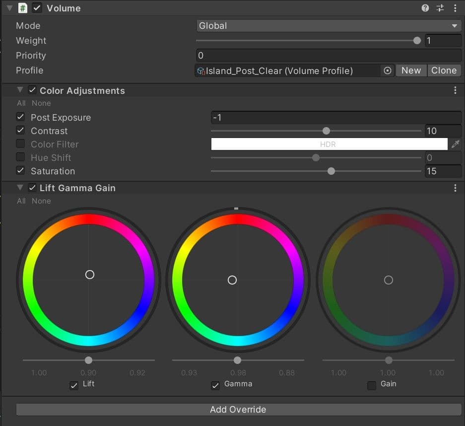 Editor screenshot