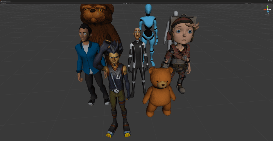 Mecanim humanoids