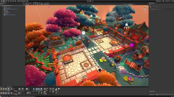 Unity 编辑器中的过熟界面