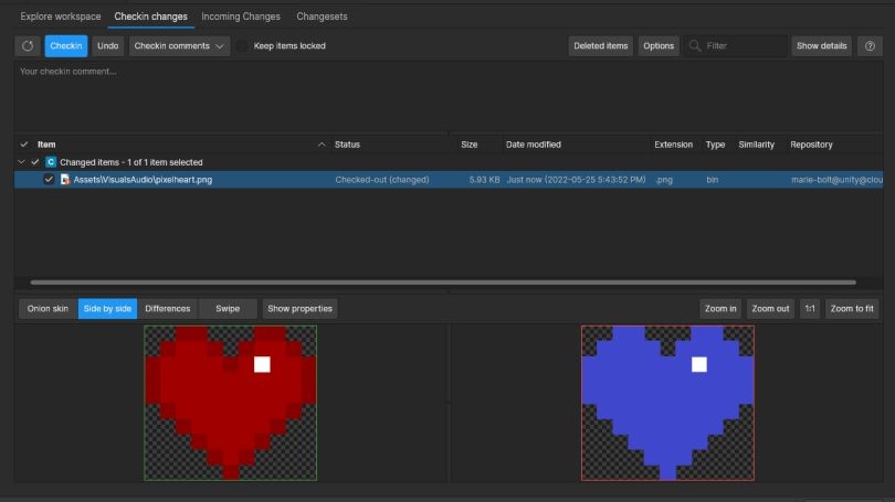 Zusammenarbeit mit Künstlern an der Unity Engine