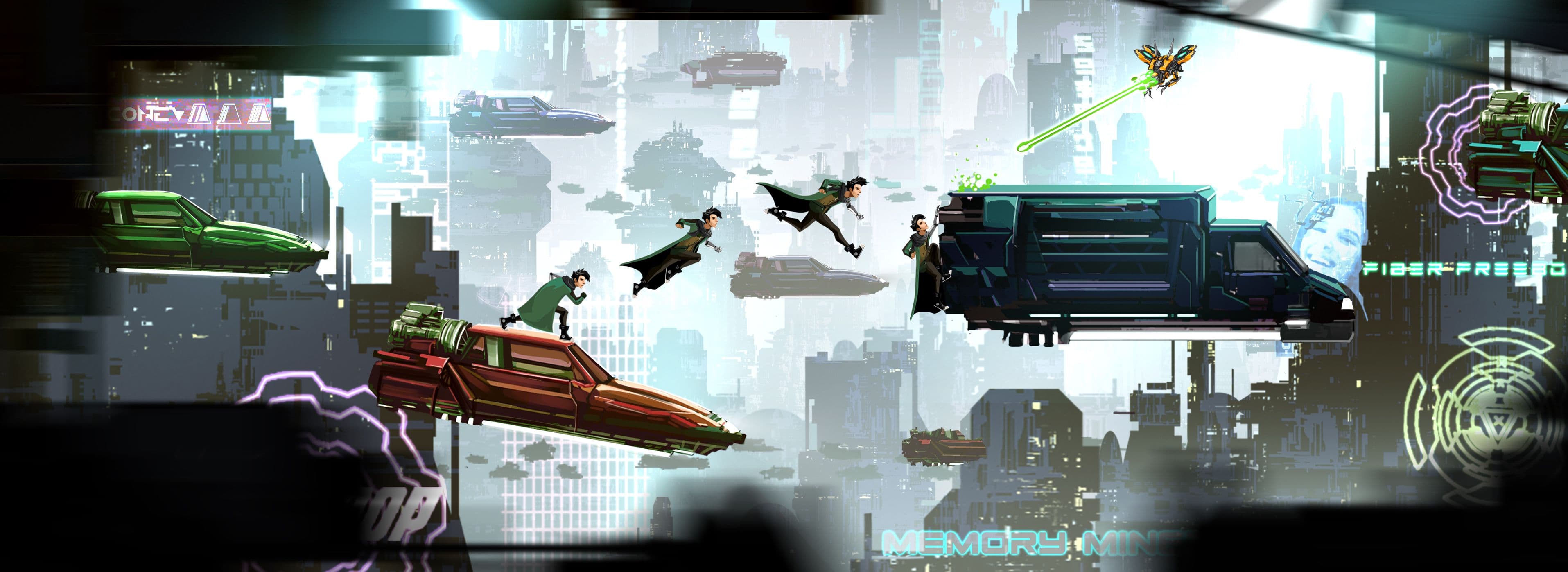 Limbitless Solutionsのゲーム『Quantum's Pursuit』より。