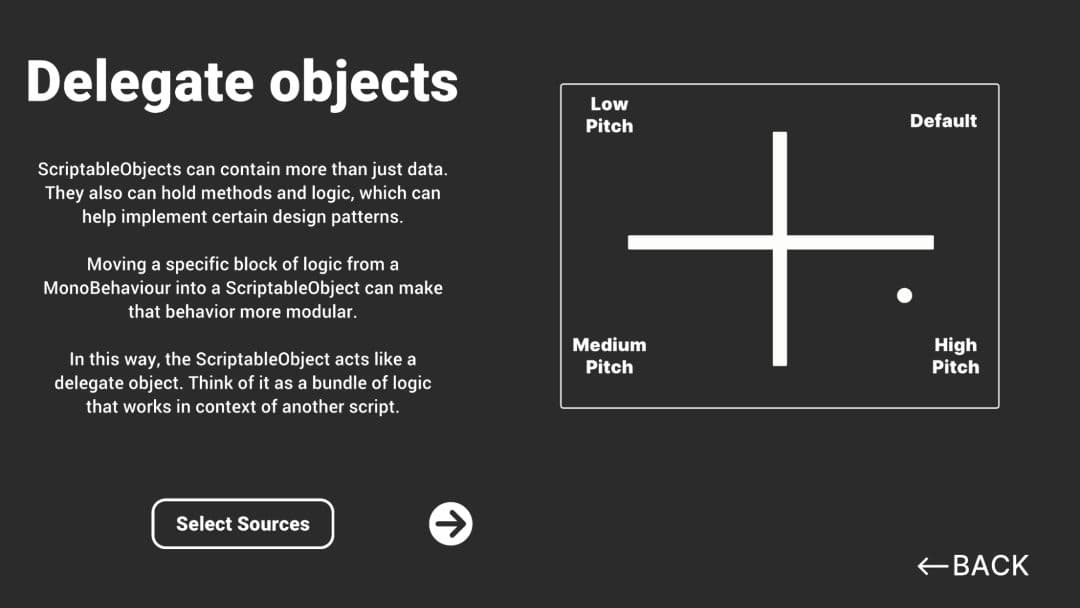 Use ScriptableObjects as Delegate Objects | Unity