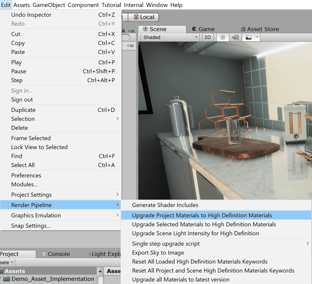The High Definition Render Pipeline: Getting started guide for artists
