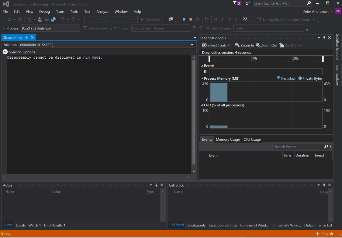Breakout: How to stop an infinite loop in a Unity C# script