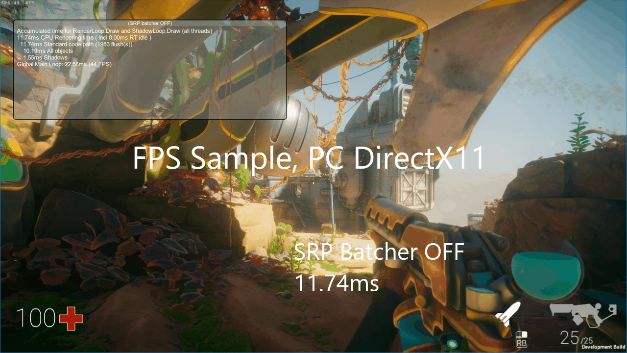 SRP Batcher: Speed up your rendering