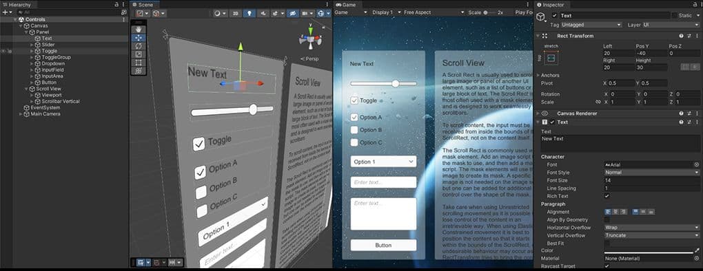 It’s all in here: The ultimate guide to creating UI interfaces in Unity