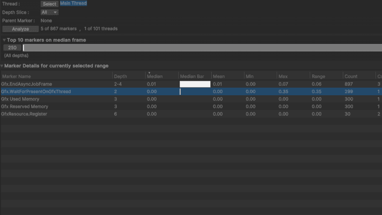 使用 Unity Profile Analyzer 优化你的游戏