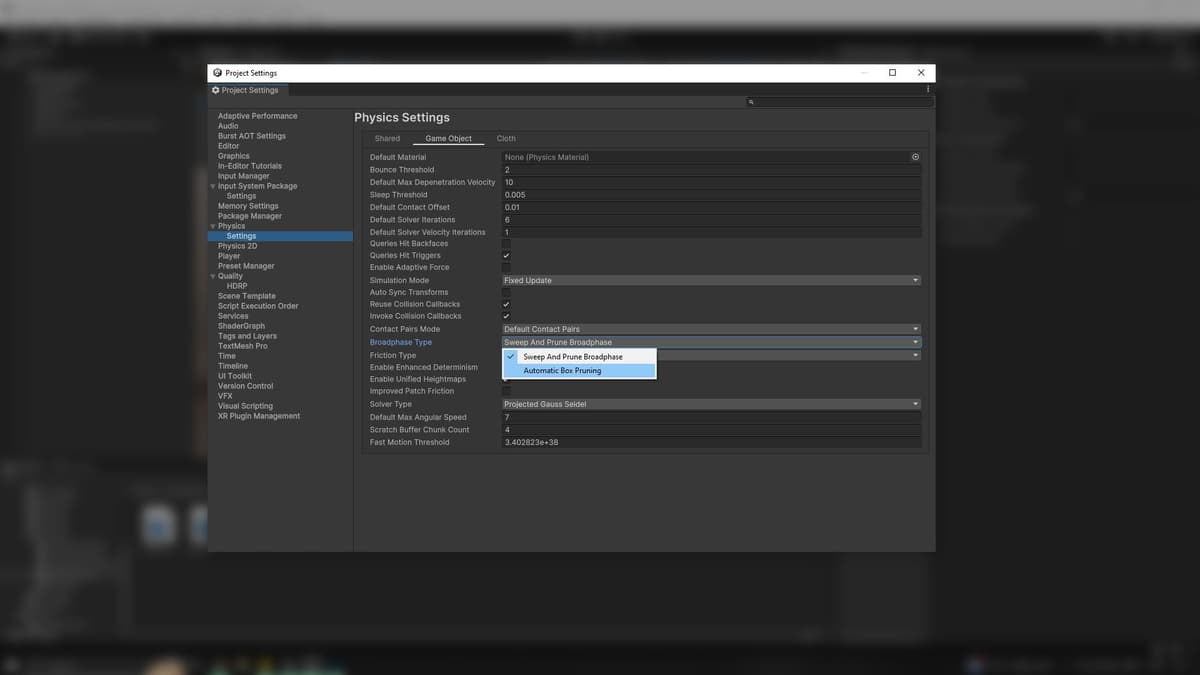 Enhanced physics performance for smooth gameplay | Unity
