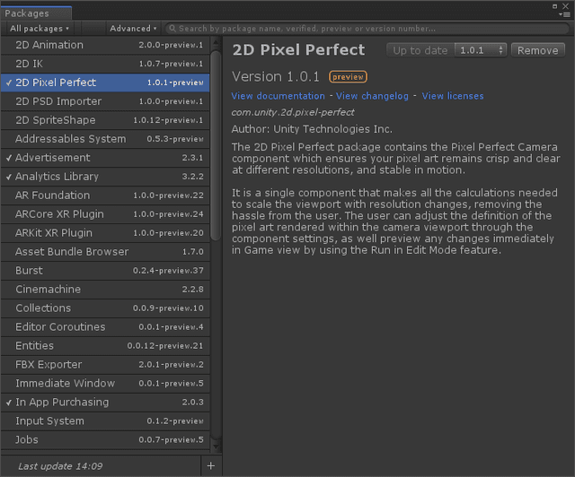 2D Pixel Perfect: How to set up your Unity project for retro 8-bit games