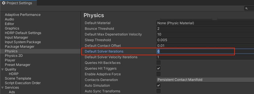 Enhanced physics performance for smooth gameplay | Unity