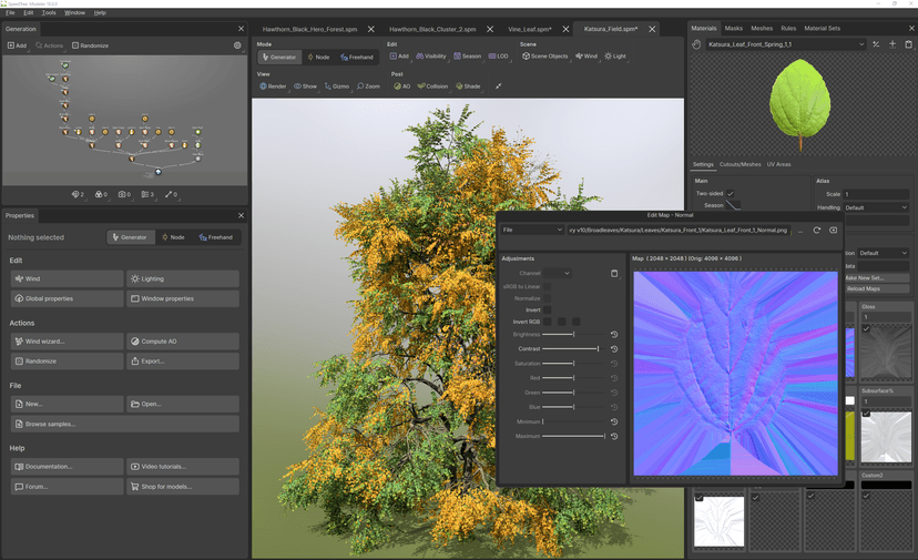 SpeedTree | The Industry Standard for Procedural Modeling