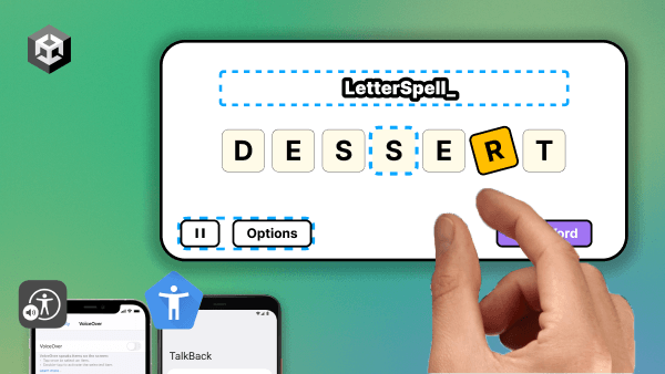A look at mobile screen reader support in the Unity Engine