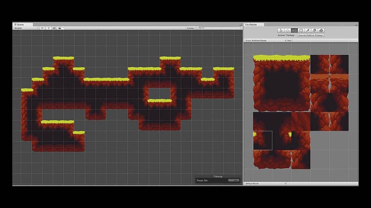 Optimize performance of 2D games with Unity Tilemap