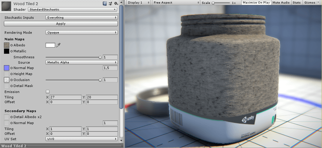 Procedural Stochastic Texturing in Unity