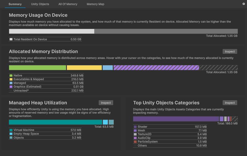 Analyzing your application’s physical memory footprint using Memory ...