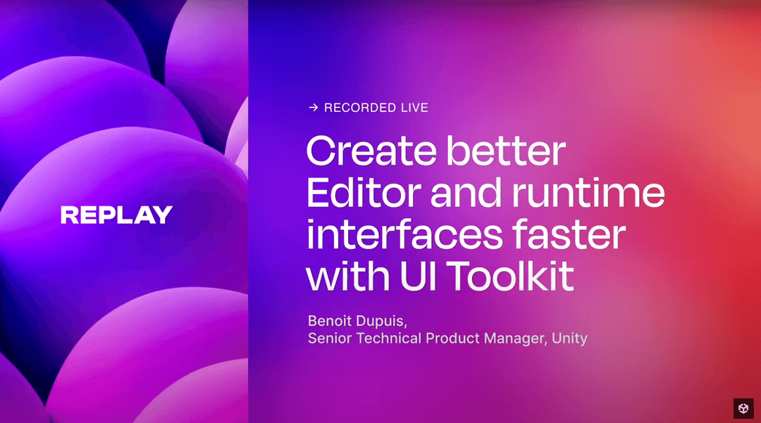 Develop Graphical User Interfaces | Unity UI Toolkit