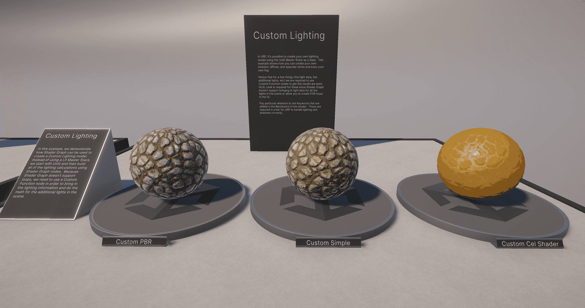 New Shader Graph feature examples in 2022 LTS